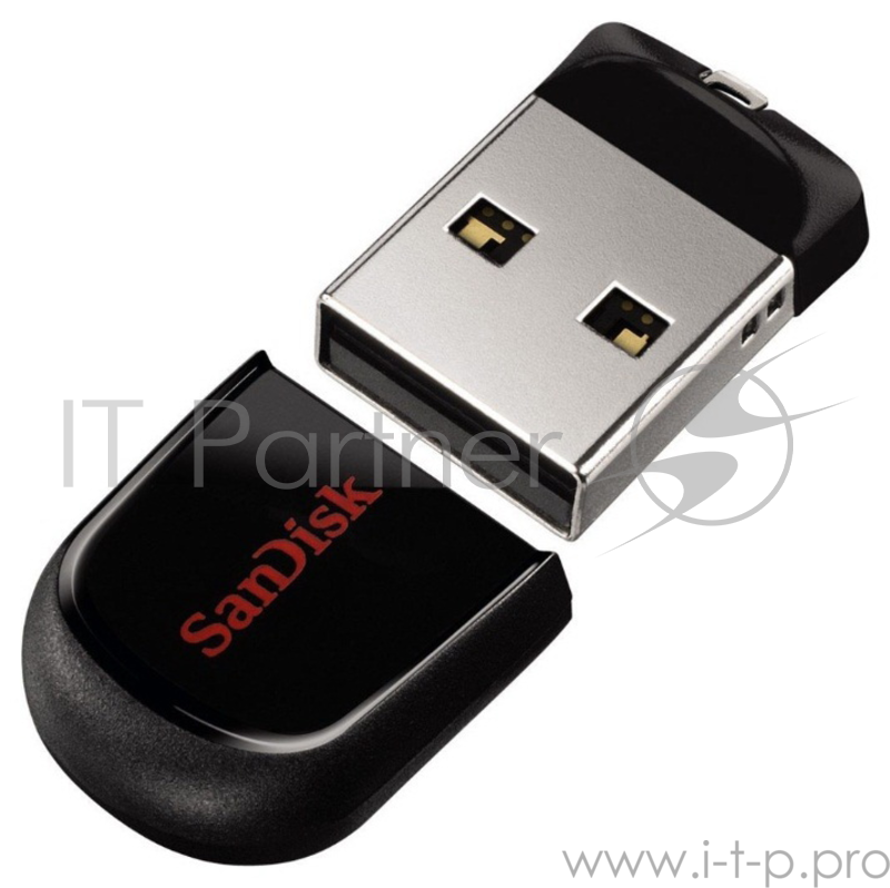 Накопитель USB flash 64ГБ SanDisk Cruzer Fit, черный (USB2.0)
