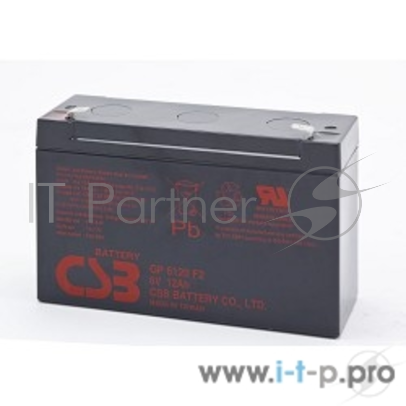 Батарея CSB GP 6120 (6V, 12Ah)