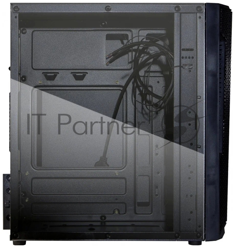 Корпус mATX Eurocase MA02 без БП закаленное стекло USB3.0