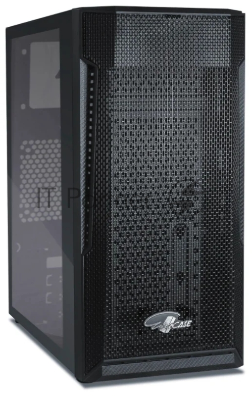 Корпус mATX Eurocase MA02 без БП закаленное стекло USB3.0