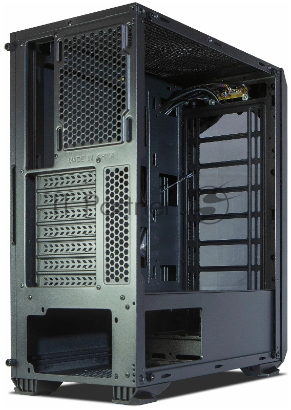 Корпус ATX Eurocase B33 без БП закаленное стекло USB3.0