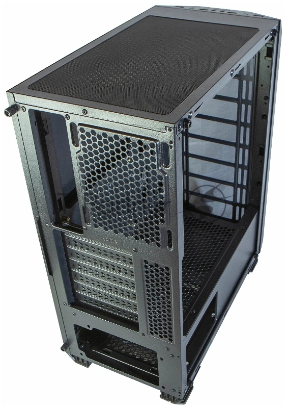 Корпус ATX Eurocase B33 без БП закаленное стекло USB3.0