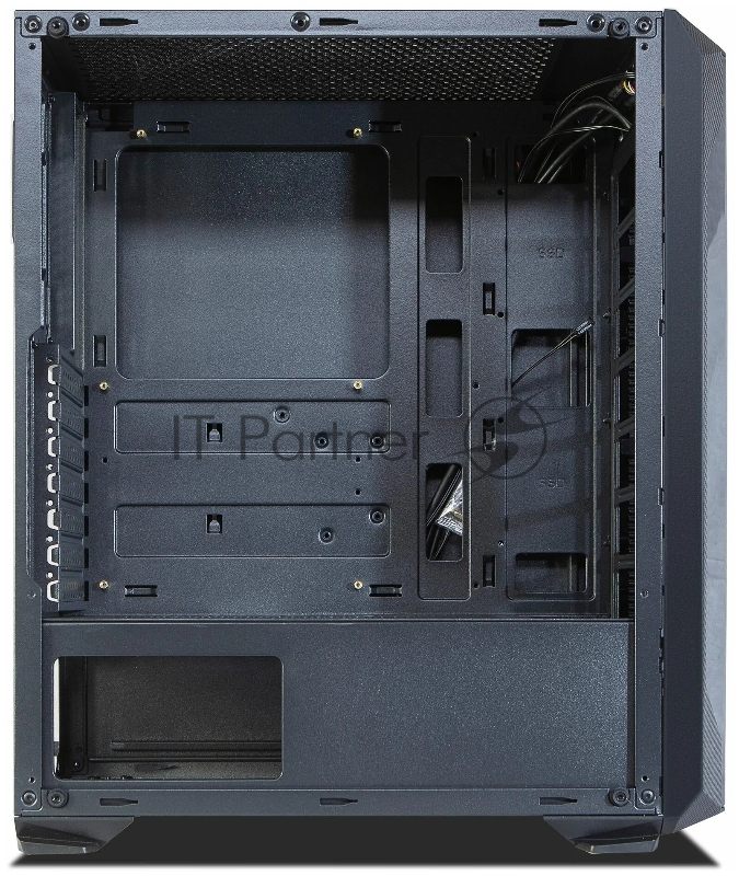 Корпус ATX Eurocase B33 без БП закаленное стекло USB3.0