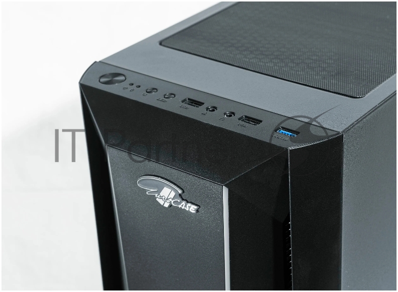 Корпус ATX Eurocase B27 без БП закаленное стекло USB3.0