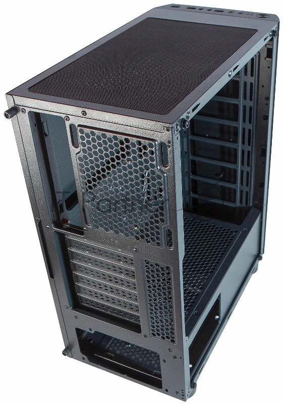 Корпус ATX Eurocase B27 без БП закаленное стекло USB3.0