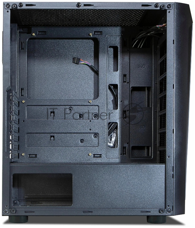 Корпус ATX Eurocase B27 без БП закаленное стекло USB3.0