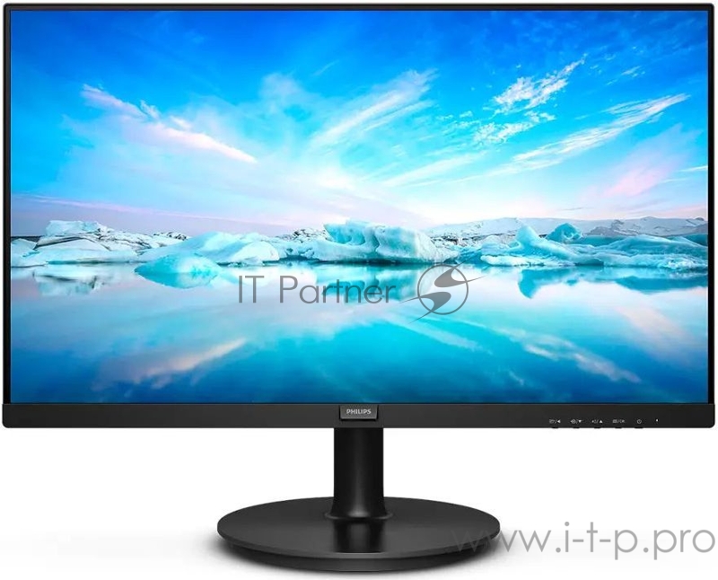 МОНИТОР 21.5 PHILIPS 222V8LA/00 Black (VA, 1920x1080, 75Hz, 4 ms, 178°/178°, 250 cd/m, 3000:1, HDMI, +DisplayPort, +MM)