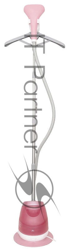 Отпариватель напольный Hyundai H-US02456 1800Вт белый/розовый