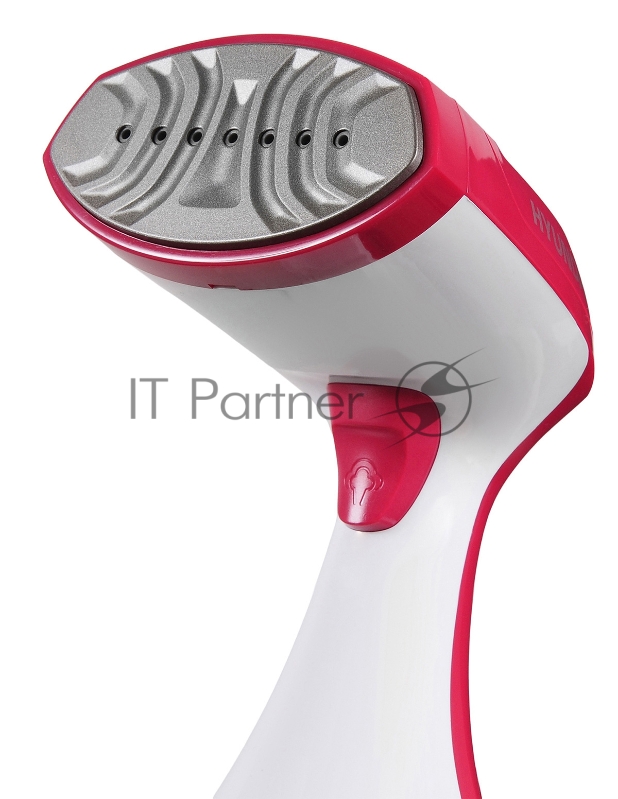Отпариватель ручной Hyundai H-HS02123 1650Вт белый/вишневый