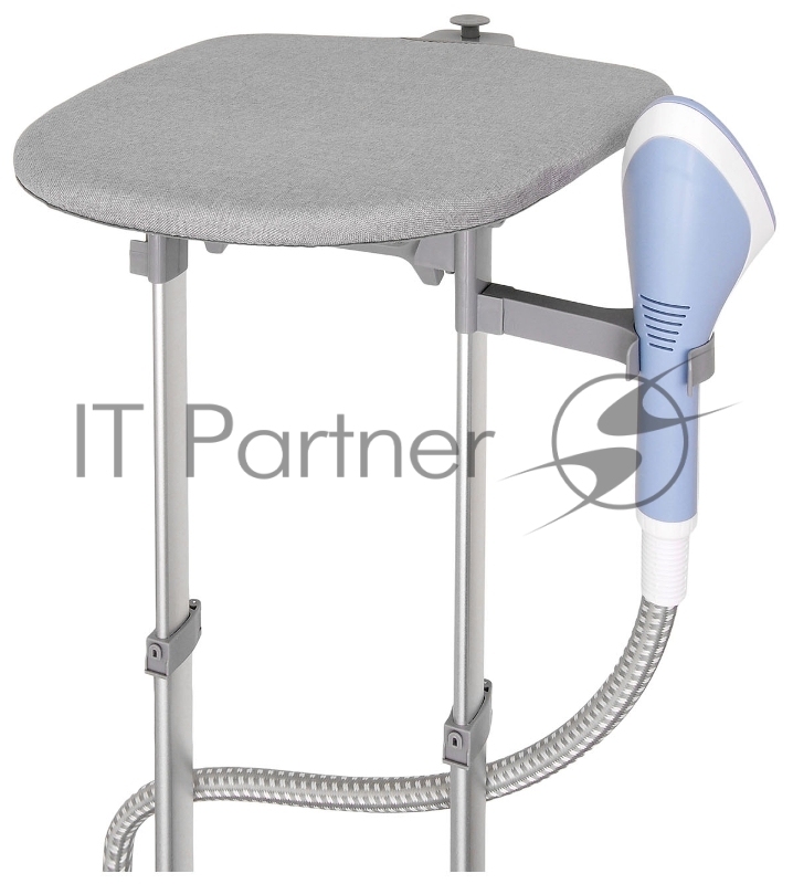 Отпариватель напольный Hyundai H-US02858 1800Вт белый/голубой