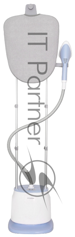 Отпариватель напольный Hyundai H-US02858 1800Вт белый/голубой