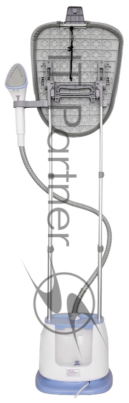 Отпариватель напольный Hyundai H-US02858 1800Вт белый/голубой