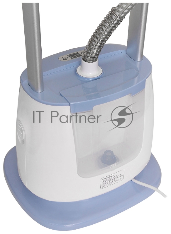 Отпариватель напольный Hyundai H-US02858 1800Вт белый/голубой