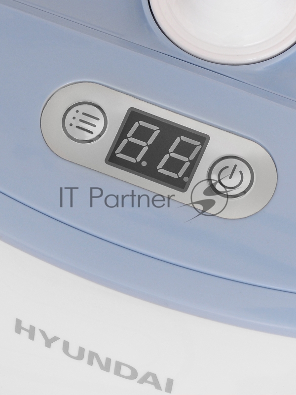 Отпариватель напольный Hyundai H-US02858 1800Вт белый/голубой