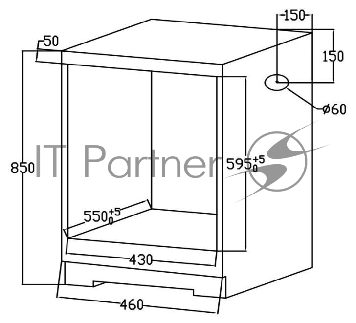 Духовой шкаф Электрический Weissgauff EOY 451 PDB черный