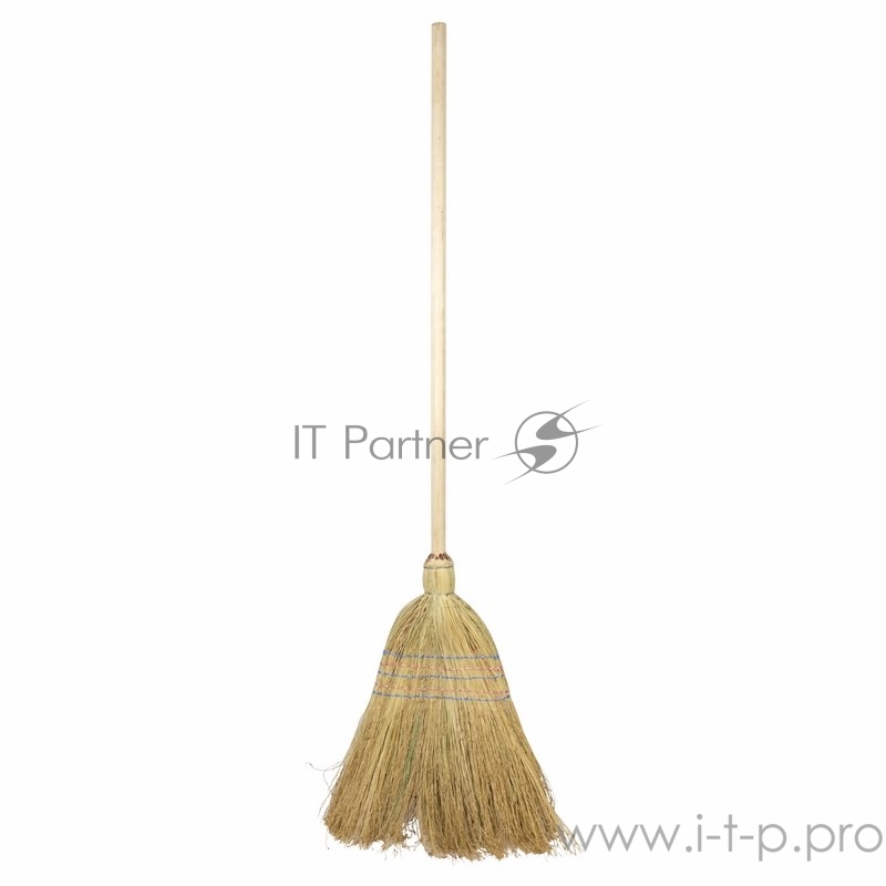Метла сорго Люкс с черенком