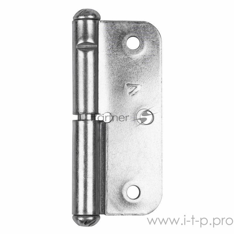 Петля накладная левая 85 цинк ЧЕТЫРЕ СЕЗОНА