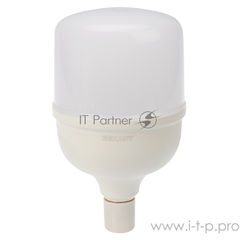 Лампа светодиодная высокомощная 50 Вт E27 с переходником на E40 4750 Лм 4000 K нейтральный свет REXANT