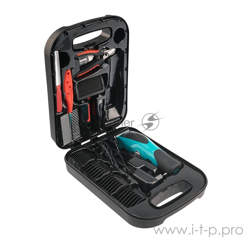 Машинка - триммер для стрижки домашних животных, аккумуляторная 5 Вт (MHC-01J-Turbo) MONELLA