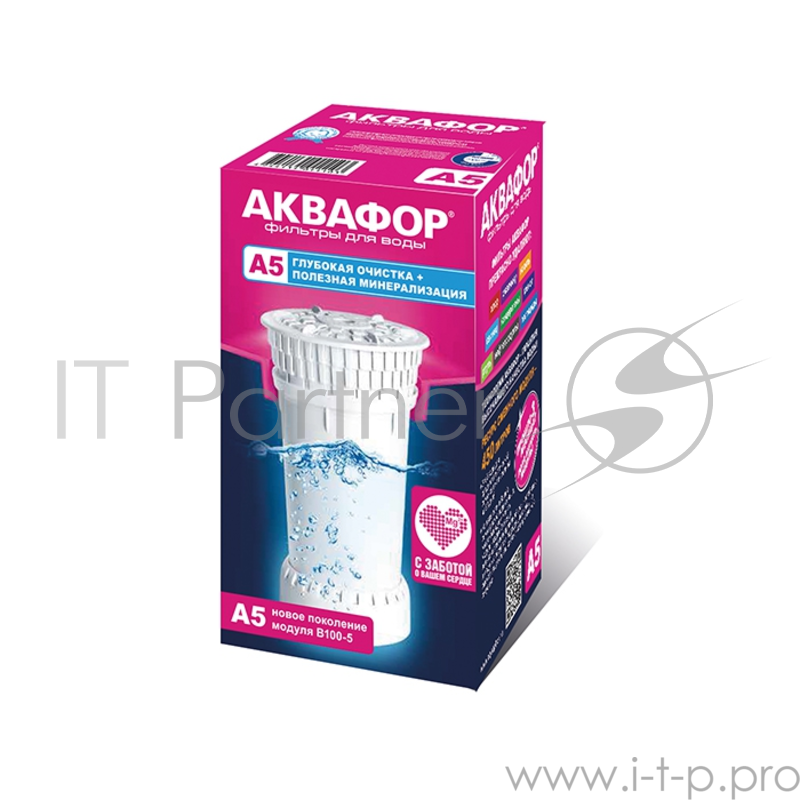 Картридж Аквафор A5 для кувшинов ресурс:350л (упак.:1шт)