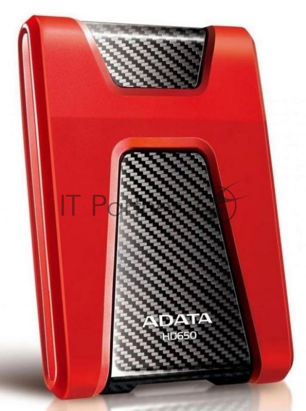 Жесткий диск AData USB 3.1 2Tb AHD650-2TU31-CRD HD650 DashDrive Durable 2.5 красный