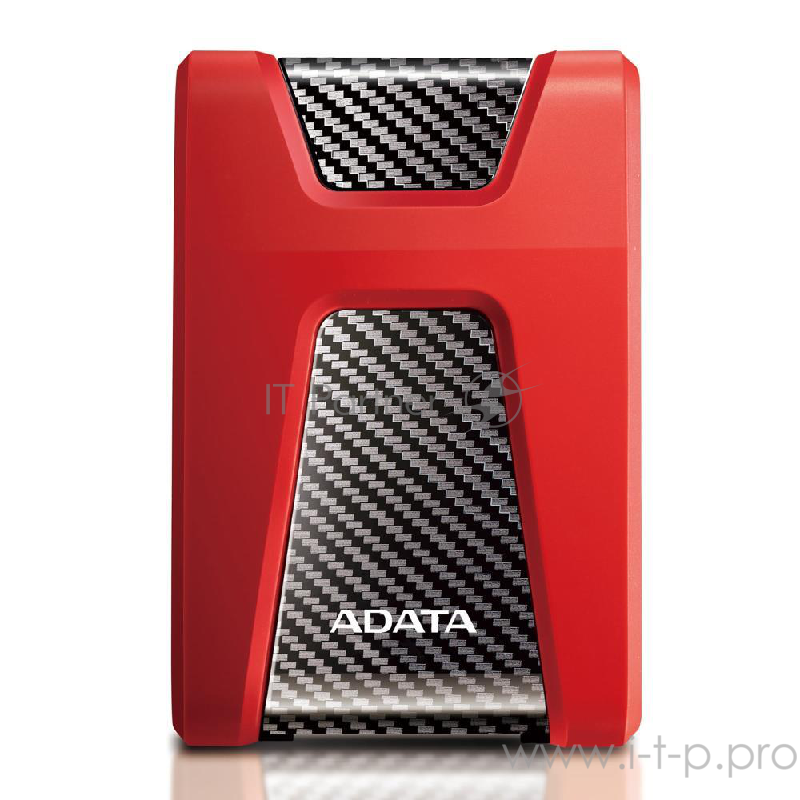 Жесткий диск AData USB 3.1 2Tb AHD650-2TU31-CRD HD650 DashDrive Durable 2.5 красный