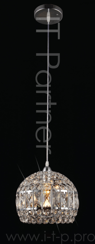 Светильник Hiper 1хЕ27х60Вт Хрусталь H032-1
