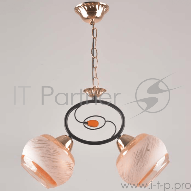 Светильник Hiper Потолочный HIPER H134-2 2E2760Вт BLACK/GOLD