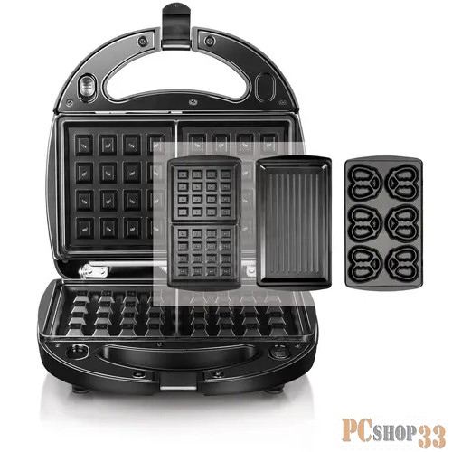 Мультипекарь Redmond RMB-M604 700Вт черный/серебристый