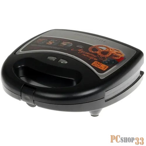 Мультипекарь Redmond RMB-M604 700Вт черный/серебристый