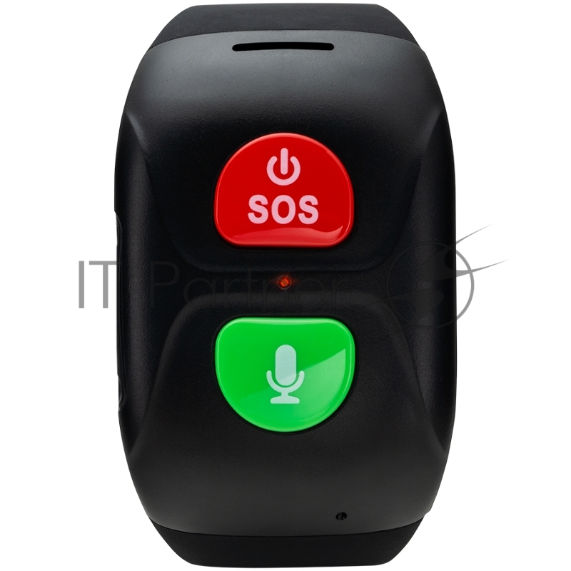 Смарт-часы Senior Tracker, GPS function, SOS button, IP67 waterproof, single SIM, 16KB RAM 512KB ROM, GSM(850/900/1800/1900MHz), 400mAh, compatibility with iOS and android, Black, host: 66*37*16mm, strap: 20wide*240mm, 48g