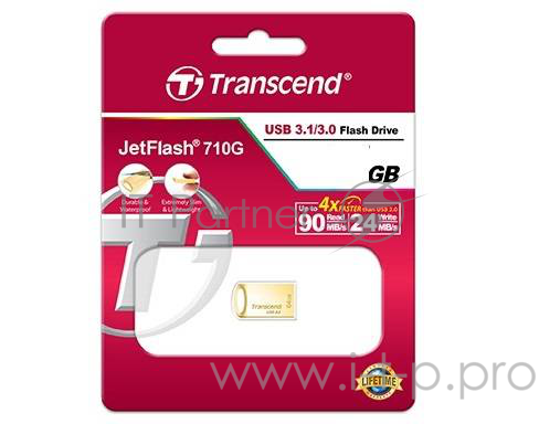 Накопитель USB flash 32ГБ Transcend JetFlash 710G TS32GJF710G (USB3.0)