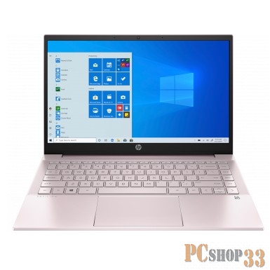Ноутбук HP Pavilion 14-dv0033ur 14 FHD, Intel Core i5-1135G7, 8Gb, 256Gb SSD, no ODD, Win10, розовый