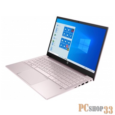 Ноутбук HP Pavilion 14-dv0033ur 14 FHD, Intel Core i5-1135G7, 8Gb, 256Gb SSD, no ODD, Win10, розовый