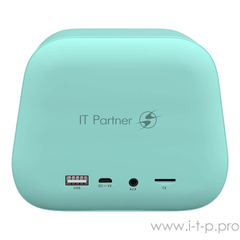 Активная акустическая система HIPER RETRO L Cyan, H-OT5, 5 ВТ,60 Гц - 18 кГц,1800 мАч, BT 5,0,Hands-free,Micro-USB