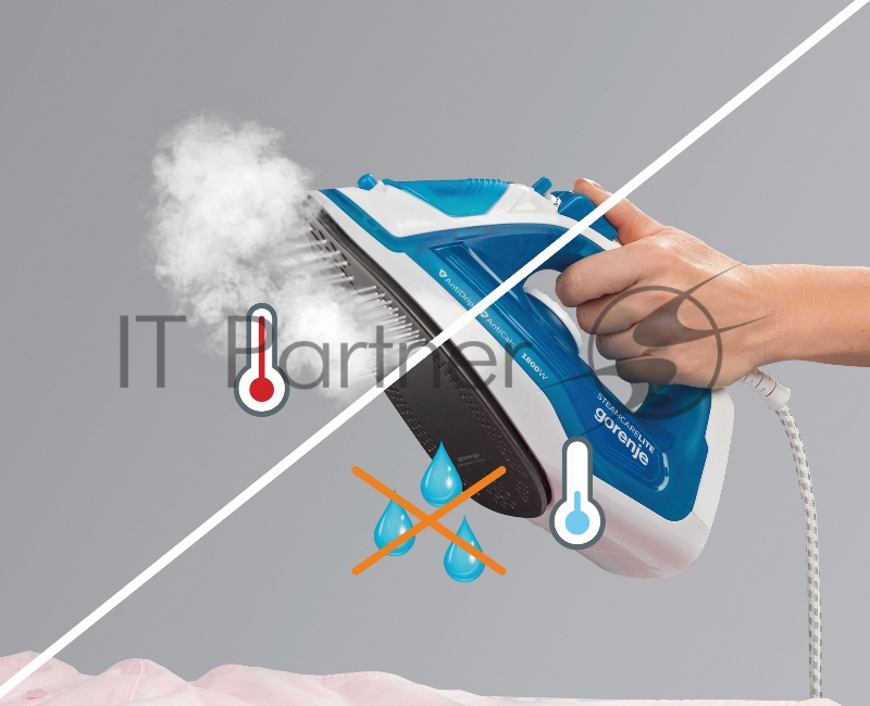 Утюг Gorenje SIH1800BLT 1800Вт синий/белый