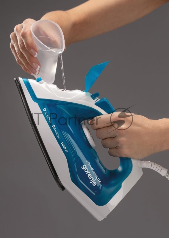 Утюг Gorenje SIH1800BLT 1800Вт синий/белый