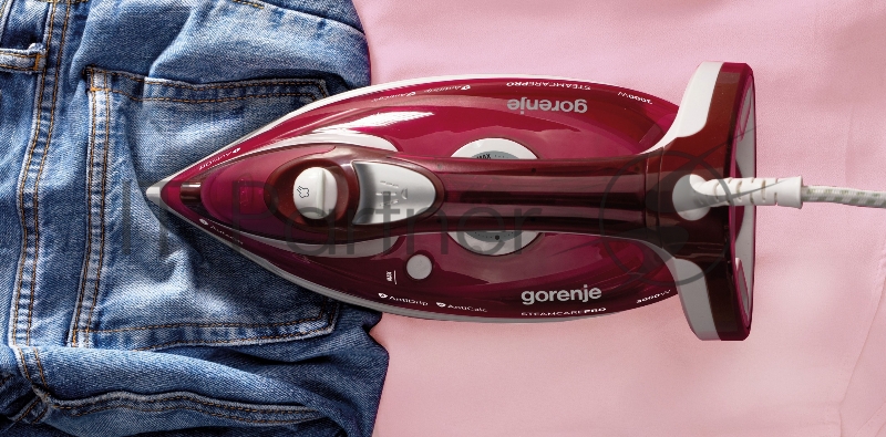 Утюг Gorenje SIH3000RBC 3000Вт красный/белый