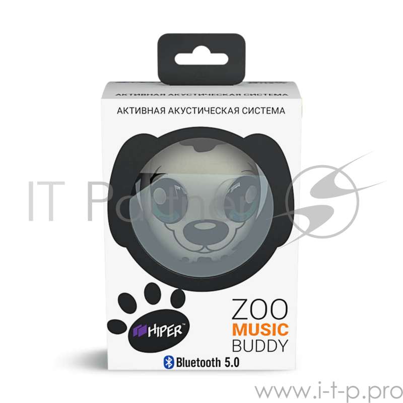 Акустическая система HIPER Портативная акустическая система Bluetooth Speaker HIPER ZOO Music Buddy, Собака