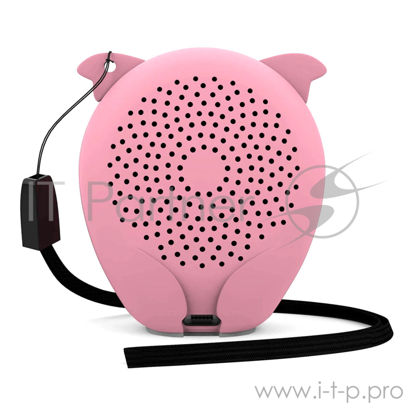Акустическая система HIPER Портативная акустическая система Bluetooth Speaker HIPER ZOO Music Lily, Свинка