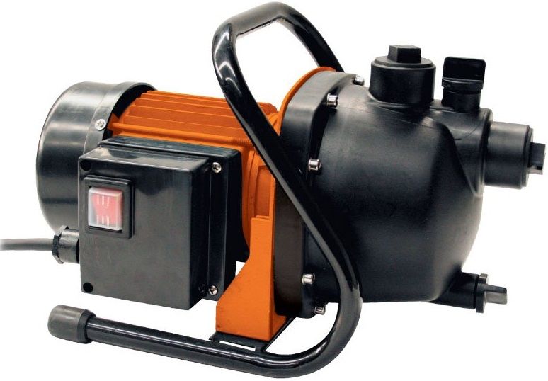 Насосы Вихрь ПН-900 68/4/2 Поверхностный Насос { 900вт, центробежный , корпус/пластик, высота подъема-45 м, глубина / всасывания-9м , max-60л/мин , частицы-150 г/м3 }