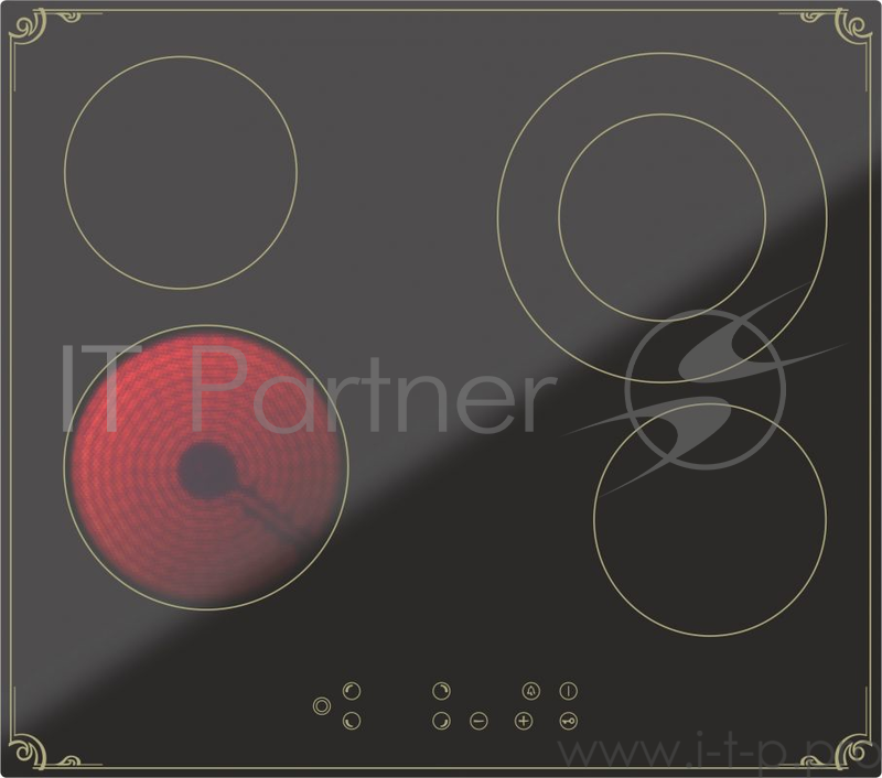 Варочная поверхность Darina 4P8 E 326 B черный