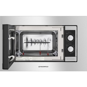 Микроволновая печь Maunfeld JBMO.20.5S 20л. 700Вт нержавеющая сталь/черный (встраиваемая)