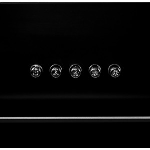 Вытяжка каминная Lex Luka 500 черный управление: кнопочное (1 мотор)