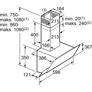Вытяжка Bosch DWK68AK60T