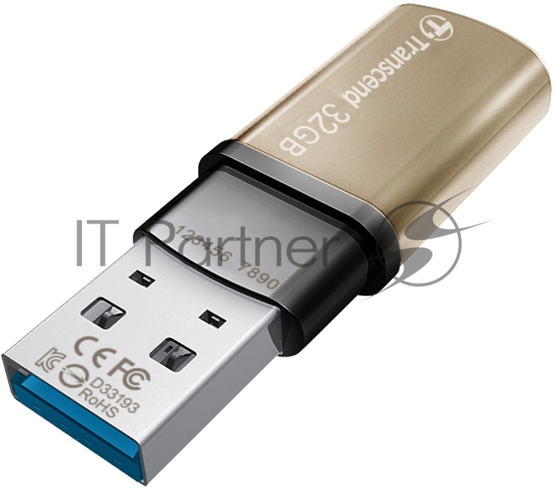 Накопитель USB flash 32ГБ Transcend JetFlash 820 TS32GJF820G (USB3.0)