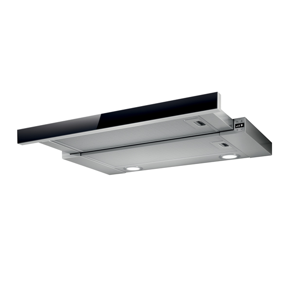 Вытяжка ELICA ELITE 26 IX/A/90/VT нерж. сталь/черное стекло