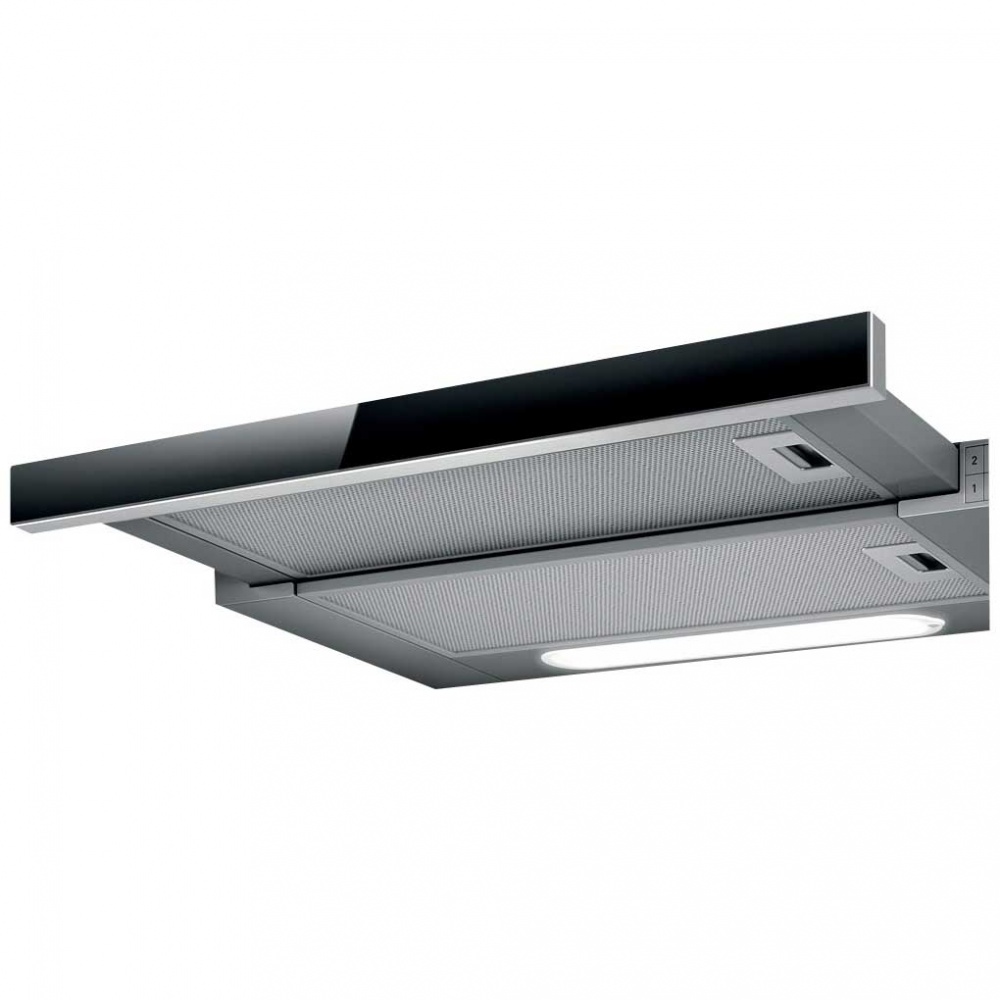 Вытяжка ELICA ELITE 14 LUX GRVT/A/60 серебристый, черное стекло