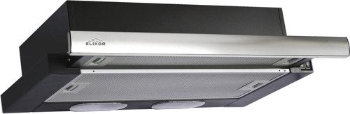 Вытяжка ELIKOR Интегра 50П-400-В2Л черный/нерж.