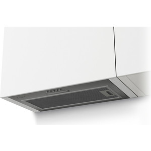 Вытяжка встраиваемая Lex GS Bloc LIGHT 600 INOX нержавеющая сталь управление: кнопочное (1 мотор)